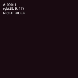 #190911 - Night Rider Color Image